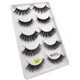 thumbnail image 1 of 5/10 pares de pestañas de visón 3D, pestañas esponjosas dramáticas, maquillaje, pestañas de visón tenues, pestañas postizas largas naturales, pestañas postizas gruesas Tan Jianjun unisex, 1 of 2