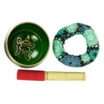 thumbnail image 2 of IBA Indianbeautifulart Tibetan Singing Bowl Musical Instrument For Meditation W/ Stick & Cushion Handcrafted In Nepal Bowl For Relaxation, Yoga & Spiritual Healing, 2 of 7