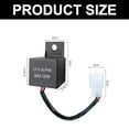 2Pin 12V Electronic LED Flasher Relay Fix Motorcycle Turn Signal
