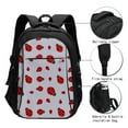 thumbnail image 3 of Daiia Ladybug Pattern USB Charging Backpack for Men and Women, Anti-Theft Backpack,Travel Backpack,School Backpack,College Backpack,Laptop Backpack, 3 of 7