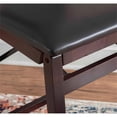 thumbnail image 6 of Riverbay Furniture Wood 24" Pad Back Folding Counter Stool in Chocolate, 6 of 7