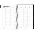 thumbnail image 2 of Five Star 12M Small Blk & Wht Floral Planner '25, 2 of 4