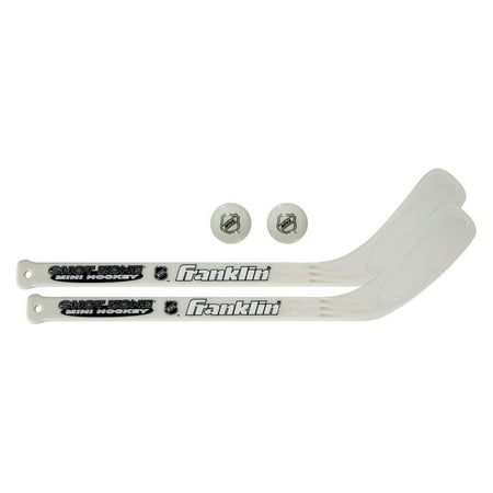 Franklin Sports Mini Glow in the Dark Hockey Sticks and Ball Set