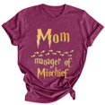 thumbnail image 3 of WILLBEST Chemises pour Femmes Mode Imprimée Haut Ample Col Rond T-Shirt 2443, 3 of 3
