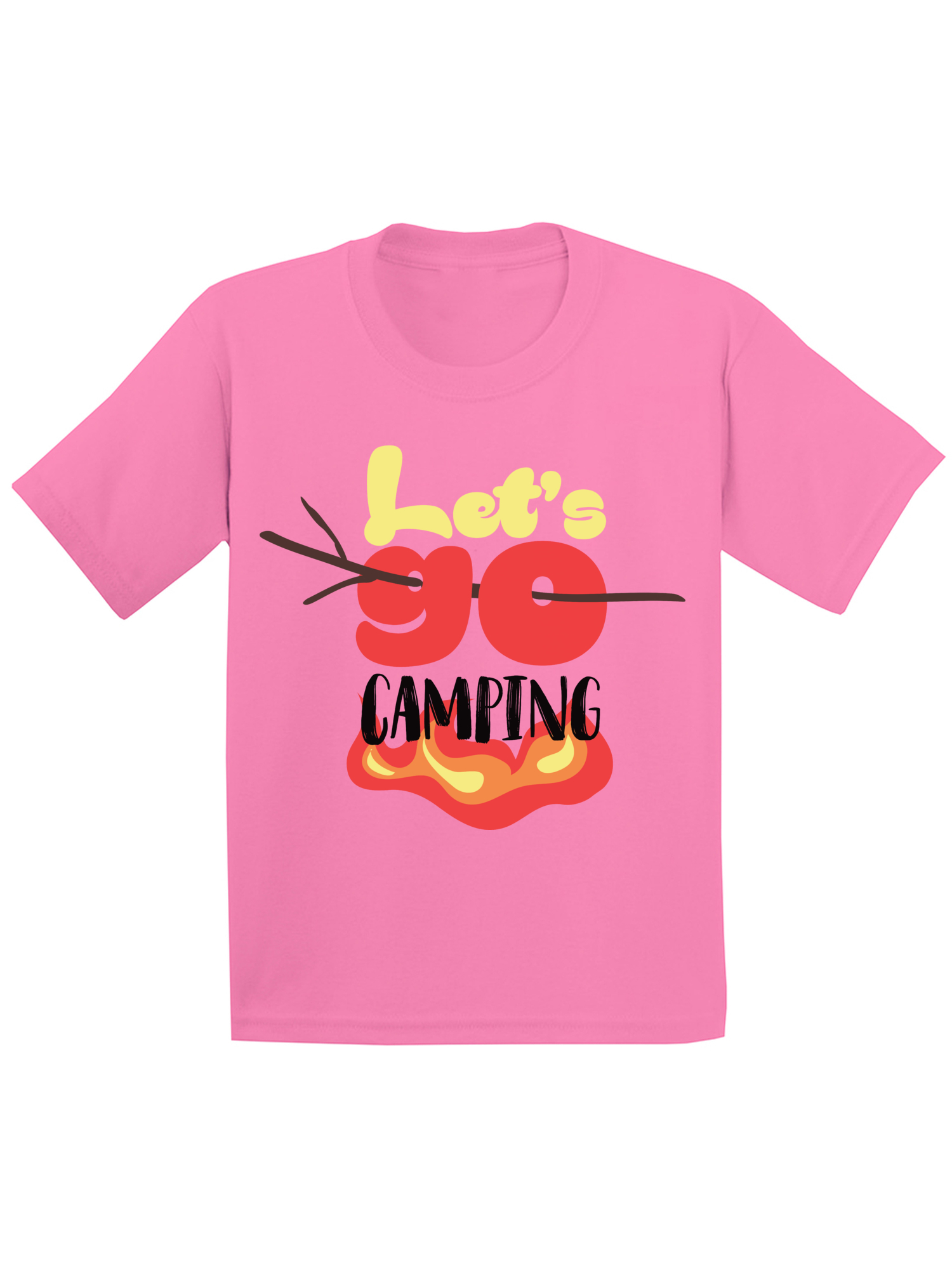 Awkward Styles Camping Youth Shirt Cute Birthday Gifts Campfire Tshirts