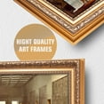 thumbnail image 2 of The Last Supper by Leonardo Da Vinci The World Classic Art Reproductions,Giclee Prints Framed WallArt for Home Decor,Image Size:24x12 inches,Gold Art Framed Size:26.75x14.5 inchs, 2 of 7