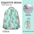 thumbnail image 5 of Cute Dog Print Travel Backpack - Multi-Pocket Design for College, Office & Weekend Getaways, Lightweight & Sturdy, Perfect Gift for Pup Lovers, 5 of 6