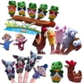 thumbnail image 4 of Finger Puppets, animales de juguete con forma de rana, gallina y ratón para niños, 4 of 4