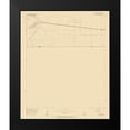 thumbnail image 2 of USGS 12x14 Black Modern Framed Museum Art Print Titled - Paul Spur Arizona Quad - USGS 1957, 2 of 5