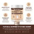 thumbnail image 6 of Organic Turkey Tail Mushroom for Dogs and Cats, Immune Support with Beta Glucans and Polysaccharides, Digestive and Respiratory Health, Pure Mushroom Powder, No Fillers, 400 ct, 6 of 10