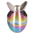 thumbnail image 4 of Desktop Trash Can 304 Stainless Steel Small EggShaped Design Trash Can for Home Office(Colorful ), 4 of 14