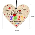 thumbnail image 4 of Colgante En Forma De Corazón De Madera Para El Día De Las Madres, Manualidades De Madera Para El Hogar, Decoraciones Para Árboles Diy, Regalos Para Mamás seitruly AP005581-00, 4 of 6