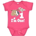 thumbnail image 3 of Inktastic First Birthday Sloth 1 Year Old Boys or Girls Baby Bodysuit, 3 of 5
