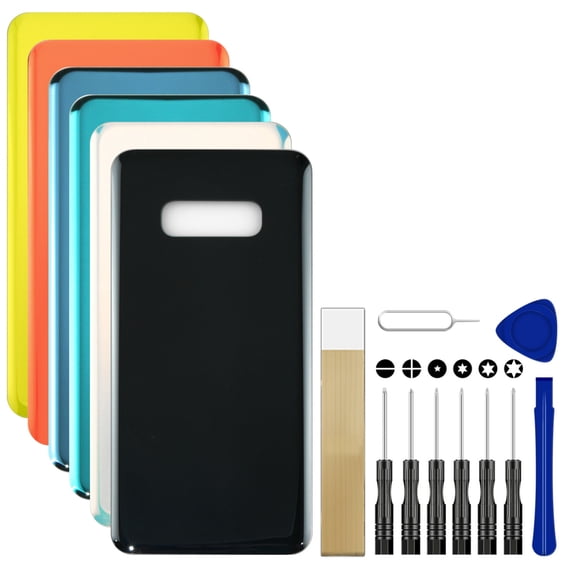 For Samsung Galaxy S10e G970U SM-G970U Replacement Back Battery Cover Rear Housing Door Tool Black