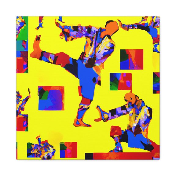 Martial Arts Masterpiece - Canvas