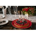 thumbnail image 2 of Elevate Your Celebration - Silver Birthday Candle for Extravagant Event Aesthetics, 2 of 2