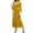Yellow, variant on qucoqpe Women's Velvet Maxi Dress Fashion Crew Neck Flared Sleeve Pleated Elegant Wedding Guest Cocktail Party Dresses