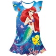 thumbnail image 1 of Niños Ariel Cosplay princesa ropa princesa vestir niñas Halloween sirena disfraz chico Disney serie Casual falda 1-107T Gao Jinjia LED, 1 of 2