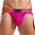 thumbnail image 3 of JOCKMAIL 3PCS/Pack Men Jockstrap Underwear Athletic Supporter Jockstrap Low Rise Men Briefs Jockstrap Sport Underwear, 3 of 7