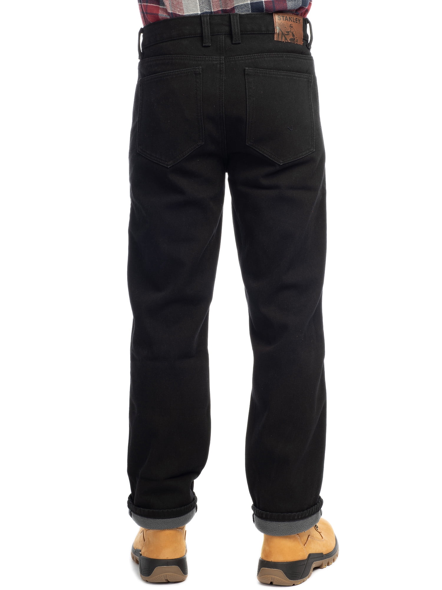 STANLEY 5 POCKET DENIM W POLAR FLEECE LINING