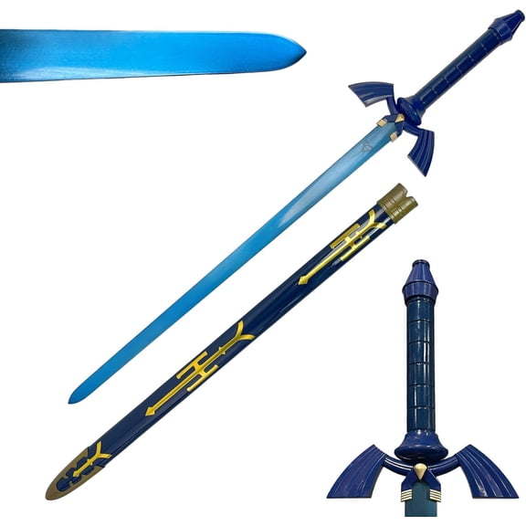 37" Heroic Master Replica with Plastic Scabbard – Ideal for Themed Events