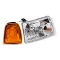thumbnail image 3 of Brock Headlights with Park Signals Compatible with 2001-2005 Ranger Pickup Replacement Headlights with Park Lights Set, 3 of 9
