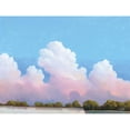 thumbnail image 3 of Hawkins, William 24x19 Black Modern Framed Museum Art Print Titled - River and Sky Meet The Clouds, 3 of 5