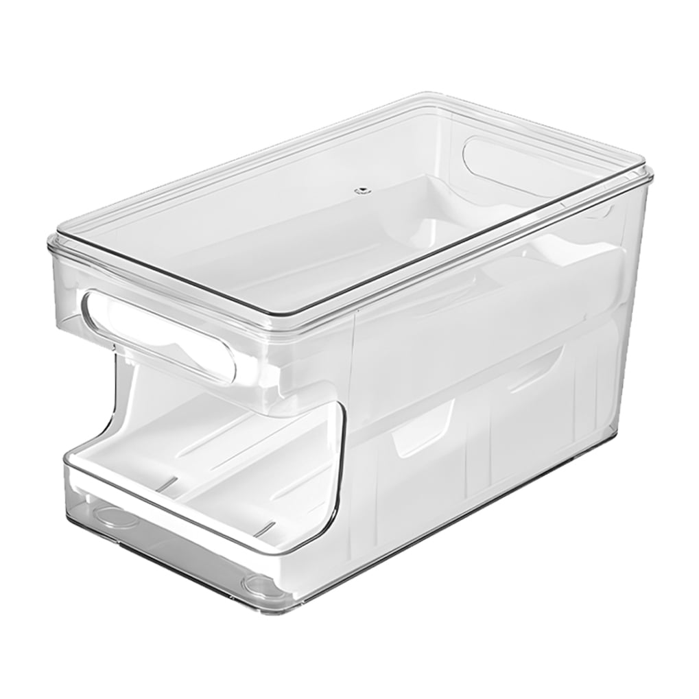 FOMIYES Airtight Fridge Organizer Storage Holders for Refrigerator, and Space-Saving Kitchen Container