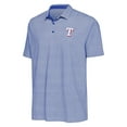 thumbnail image 2 of Men's Antigua Royal/White Texas Rangers Intersect Polo, 2 of 3