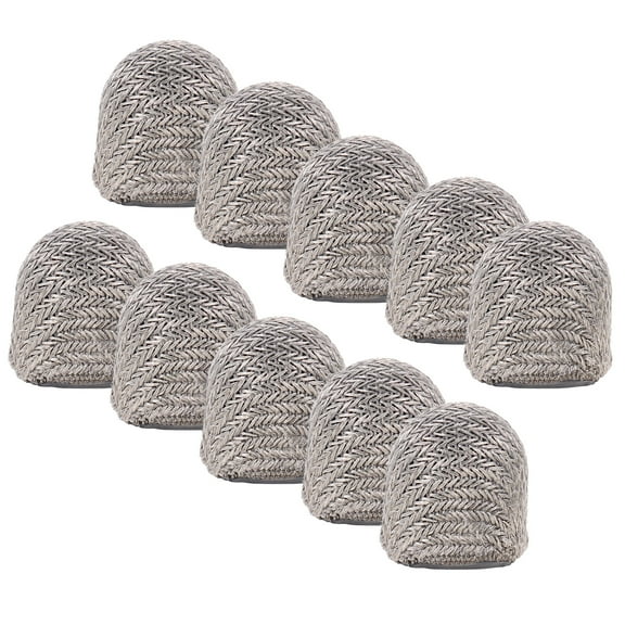 Mersess 10-Pack Replacement Mesh Fiber Tips for Stylus Pens, Capacitive Pen Fiber Tip Set for Smooth Touchscreen Use