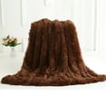 thumbnail image 1 of Long Fur Throw Blanket Super Soft Long Shaggy Faux Fur, 1 of 7