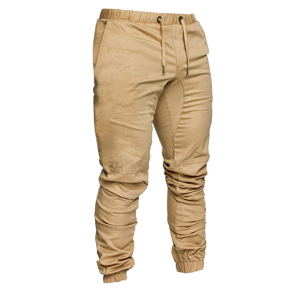 Blueek Fashion Men'S Casual Outdoors Solid Multi-Pocket Work Trouser ...