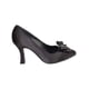 thumbnail image 2 of ZAPATILLA DE VESTIR LEON MUJER NEGRO SATIN 4918 LEON  4918p, 2 of 4