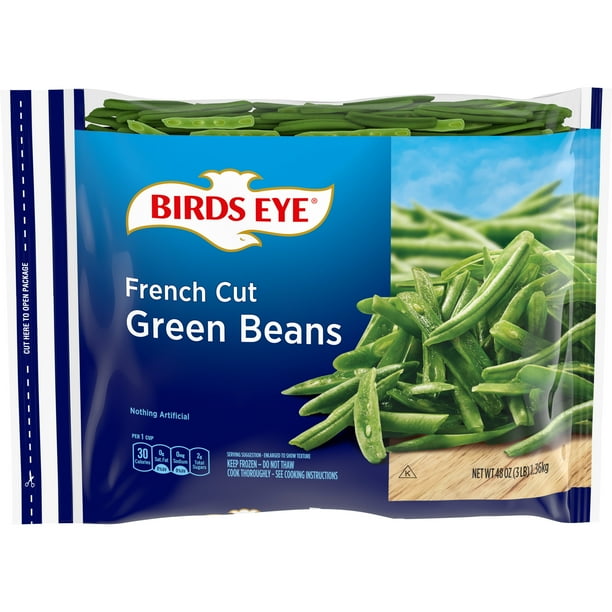 Birds Eye French Cut Green Beans, Frozen Green Beans, 48 Oz Walmart