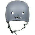 thumbnail image 4 of Krown Unisex Black Shell with Black Strap Skateboard Helmet, Adult, Grey, OS, 4 of 5