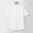 White, variant on Women's T Shirts For Everyday Casual And Wear Classic Round Neck Button Shirt Basic Top For All Seasons Women Tops