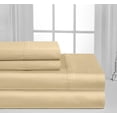 thumbnail image 2 of Oxford Collection 600 Thread Count Deep Pocket Egyptian Quality Cotton Solid Sheet Set (Queen, Taupe), 2 of 3
