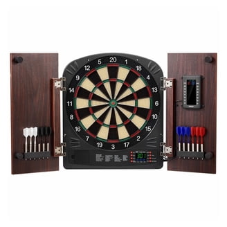 Jack Daniel's Old No. 7 Dartboard, Cabinet & Dart Set Combo Kit