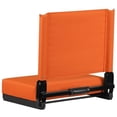 thumbnail image 4 of Pemberly Row Grandstand Comfort Seat in Aluminum Frame in Orange, 4 of 8