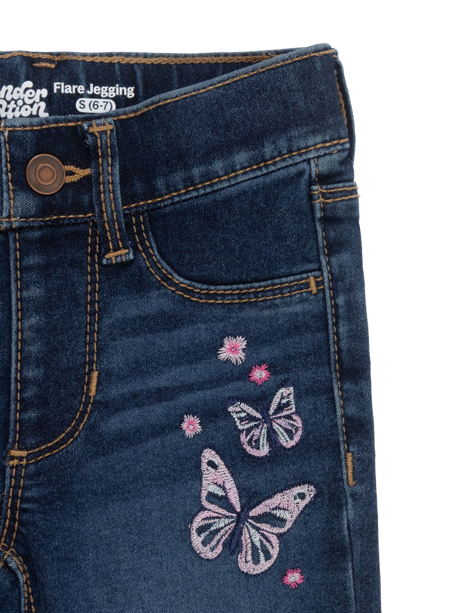 Wonder Nation Girls Fashion Flare Jegging, Sizes 4-18 & Plus