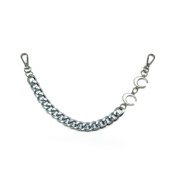 Purse Chain Handbag Straps Silver Metal for Handbag Decoration 1 Pcs