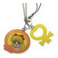 thumbnail image 3 of Cell Phone Charm - Sailor Moon - New Sailor Venus and Symbol ge82507, 3 of 3