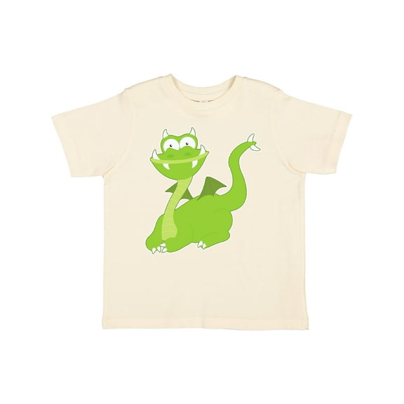 Inktastic Green Dragon Boys or Girls Toddler T-Shirt