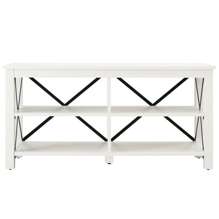 Camden&Wells - Sawyer TV Stand for TVs up to 55" - White