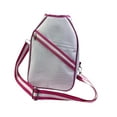 thumbnail image 4 of Moyitang Cover Fits Most Paddle, Racket Pickleball Head Cover Pouch White Pink, 4 of 9