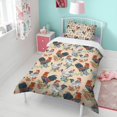 thumbnail image 4 of Chicken and Flower Duvet Cover and Pillowcase Set for Single Bedding, Bedroom Accessories for Kids Teens, 4 of 5