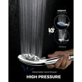 thumbnail image 5 of Hodvit 2 in 1 Shower Head Combo, High Pressure Rain Shower Head and Handheld Shower Head with 10 Spray Modes, 60" Stainless Steel Hose, 5 of 7