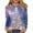 Purple-1, variant on qelini Long Sleeve Shirts for Women Plus Size Christmas Crewneck Pullover Xmas Tree Print Tops Baggy Holiday Clothes