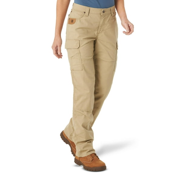 Pantalón cargo Wrangler Riggs Workwear para mujer Ranger Golden Khaki