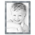 thumbnail image 2 of ArtToFrames 27" x 36" Light Silver Picture Frame, 27x36 inch Silver Wood Poster Frame (WOM-4827), 2 of 7